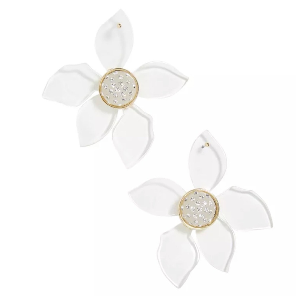 Baublebar Lira Lucite Floral Drop Earrings